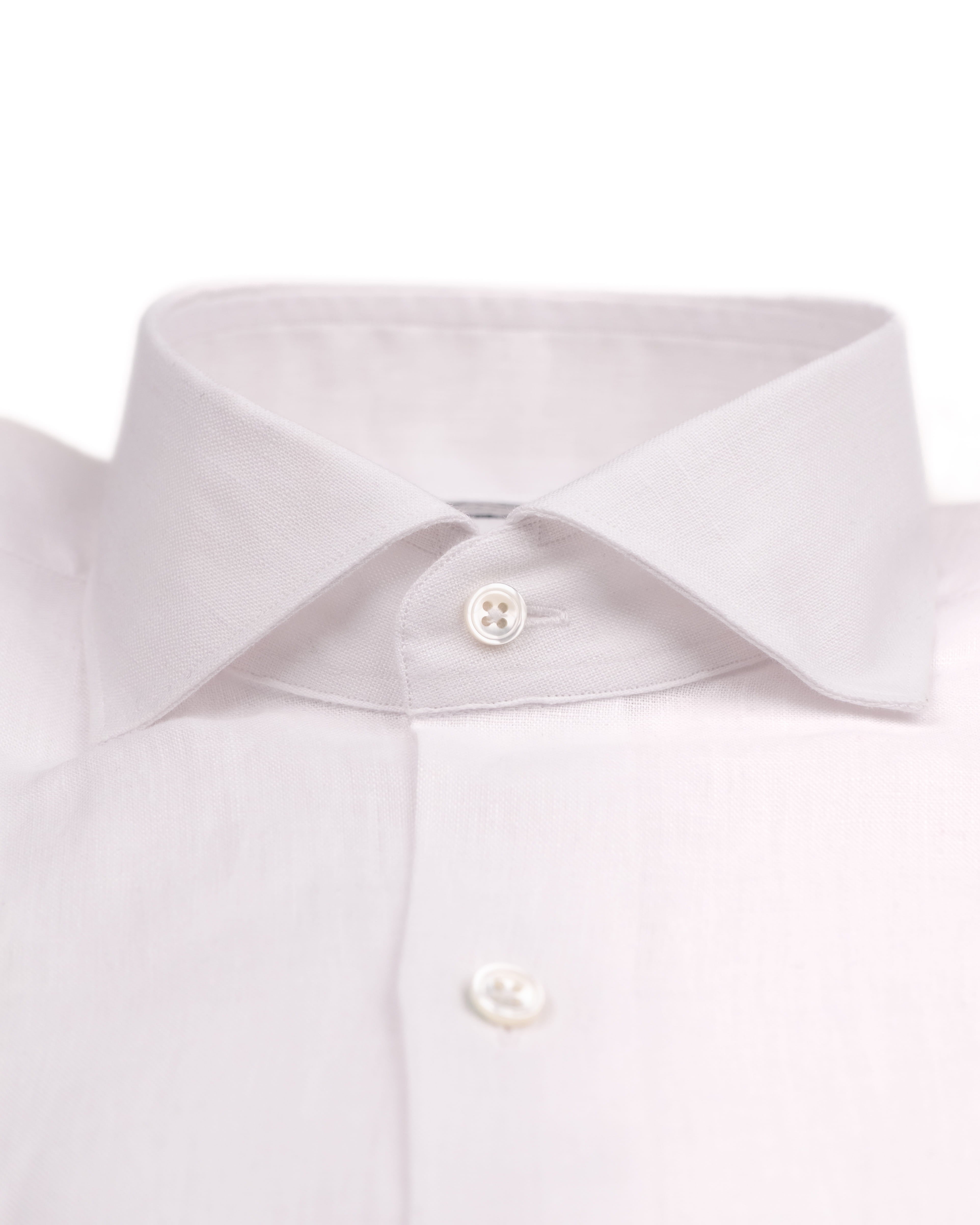 The Niven in Classic White Linen