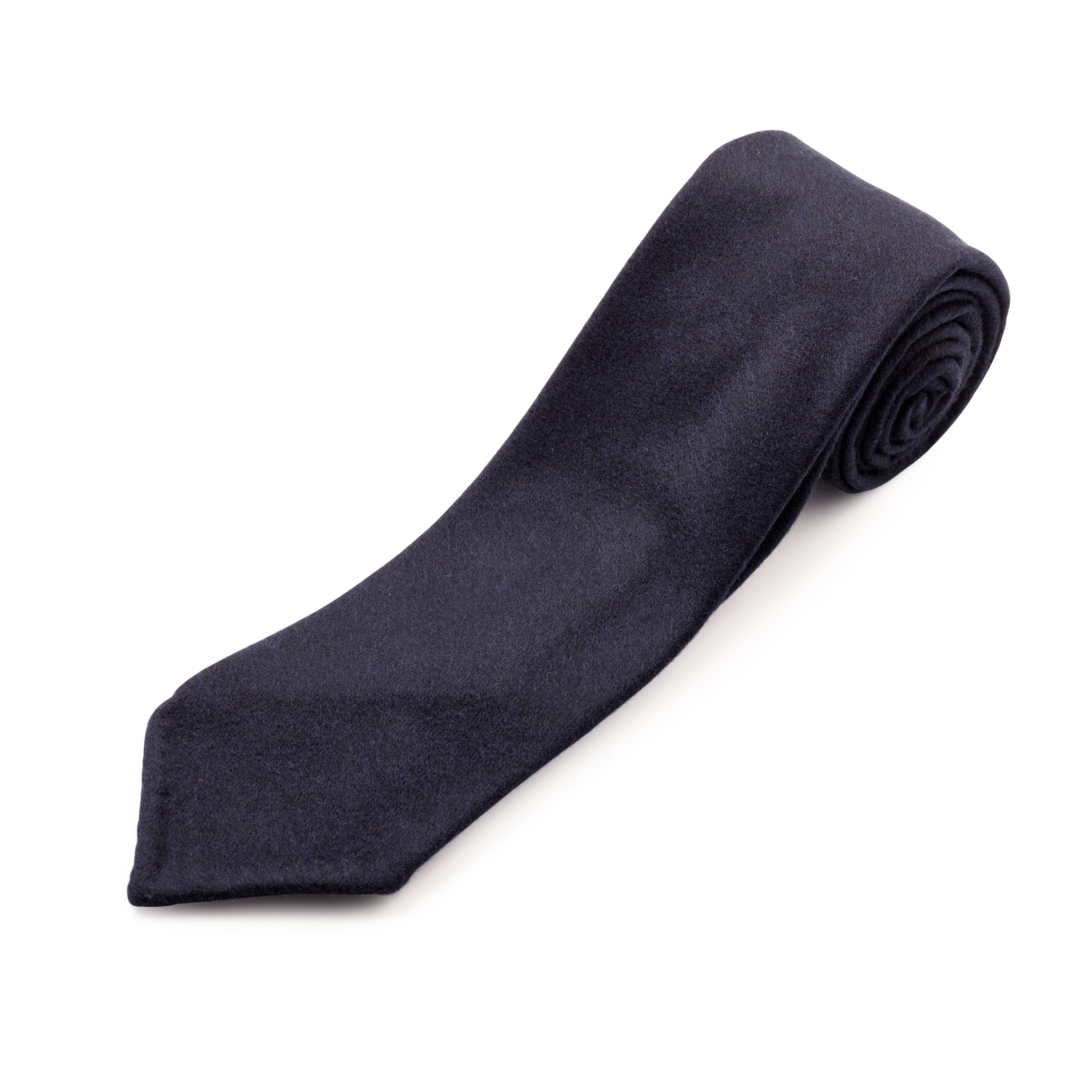 Fox 3 Fold Midnight Flannel Tie