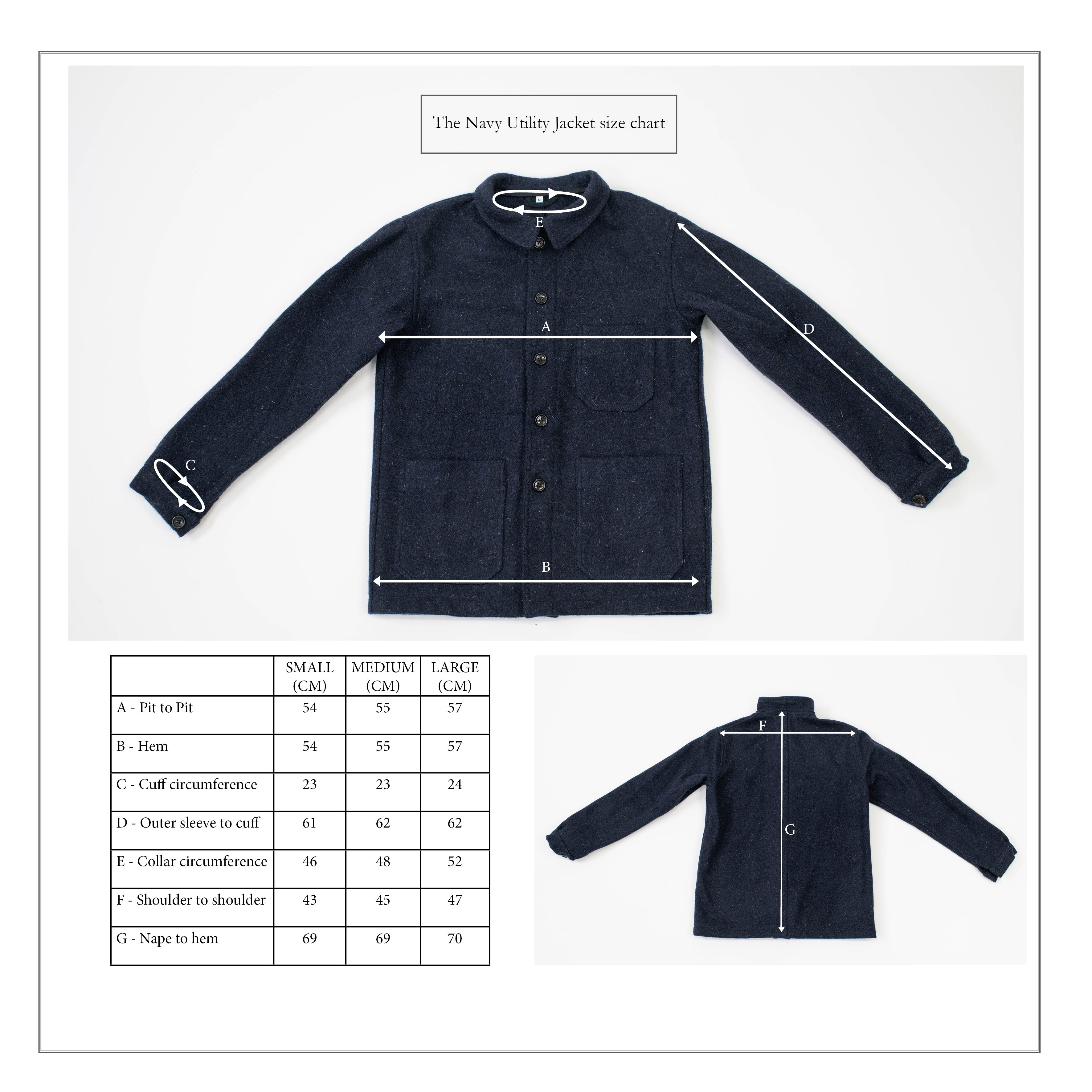 The Merchant Fox Brookside Navy Utility Jacket