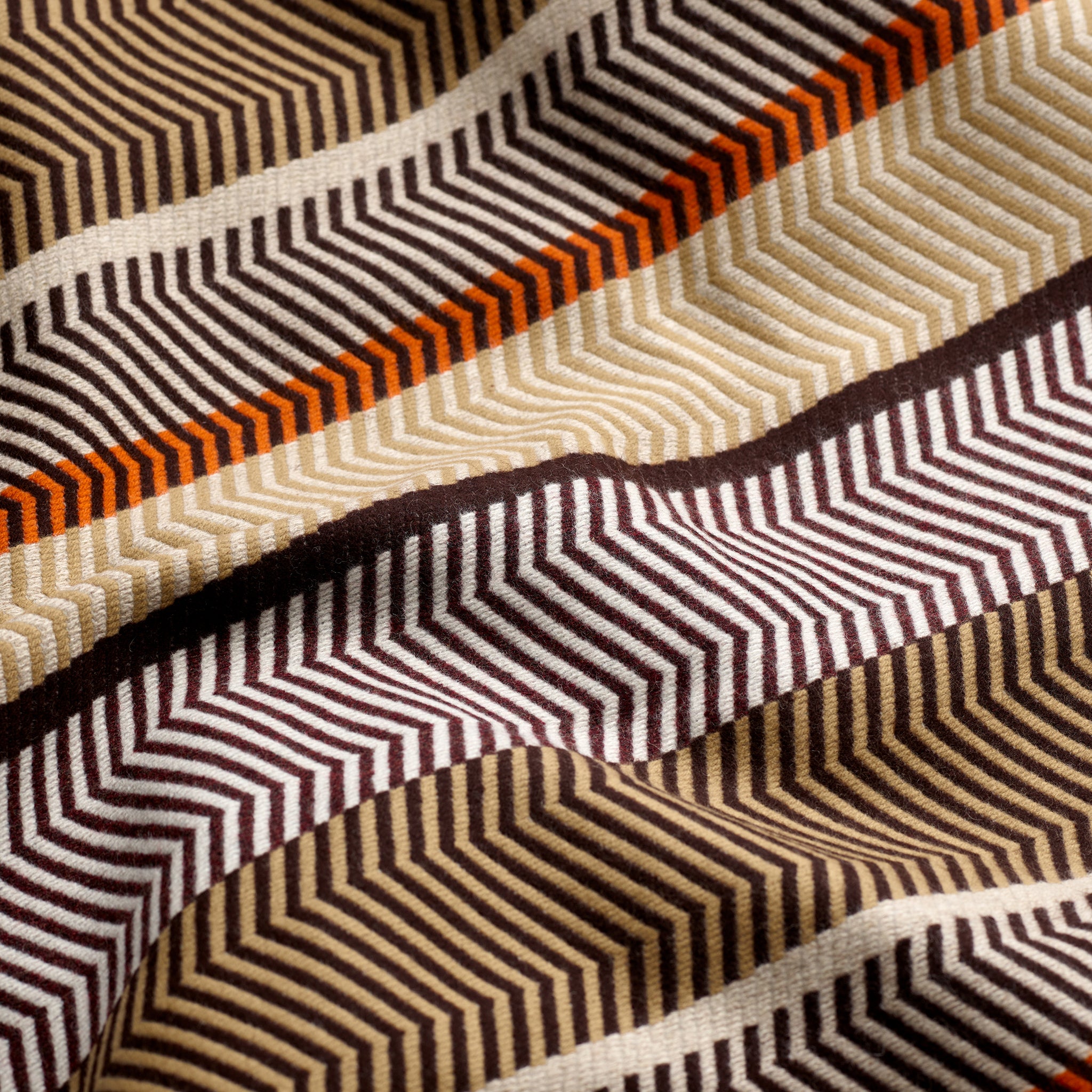 FOX x DR Jacquard Grand Herringbone Blanket