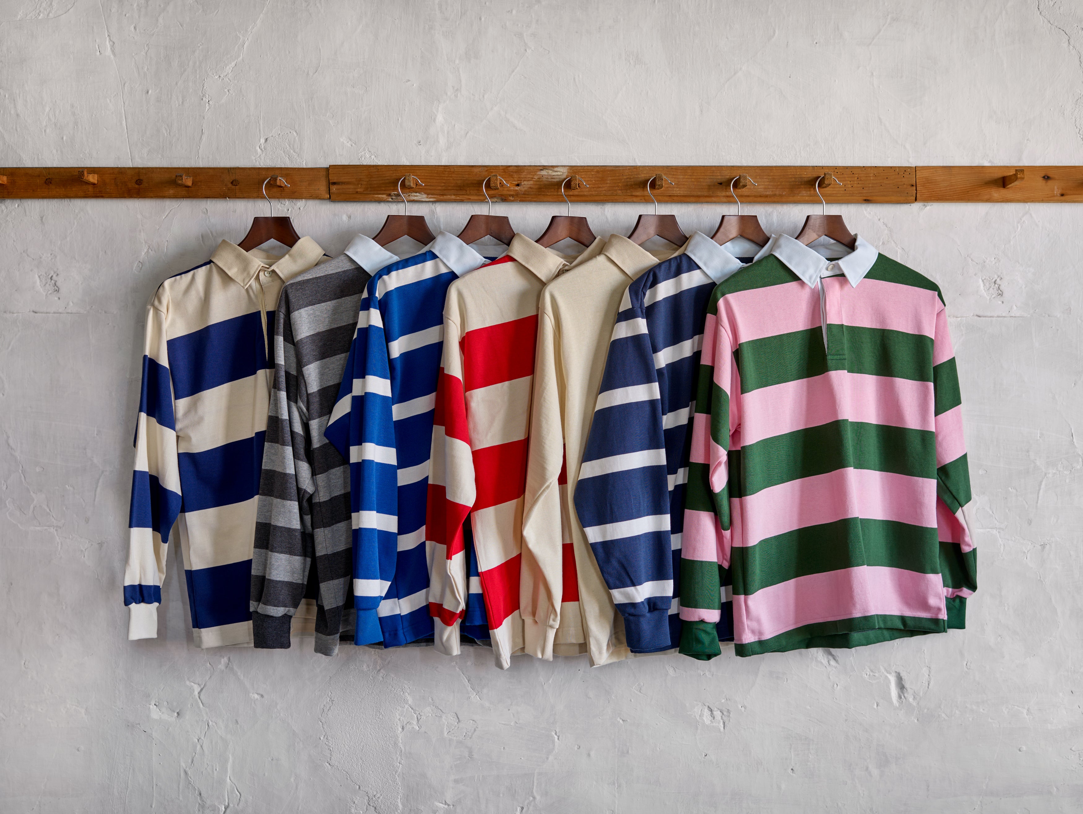 Fox Heritage Plain Rugby Shirt in Ecru