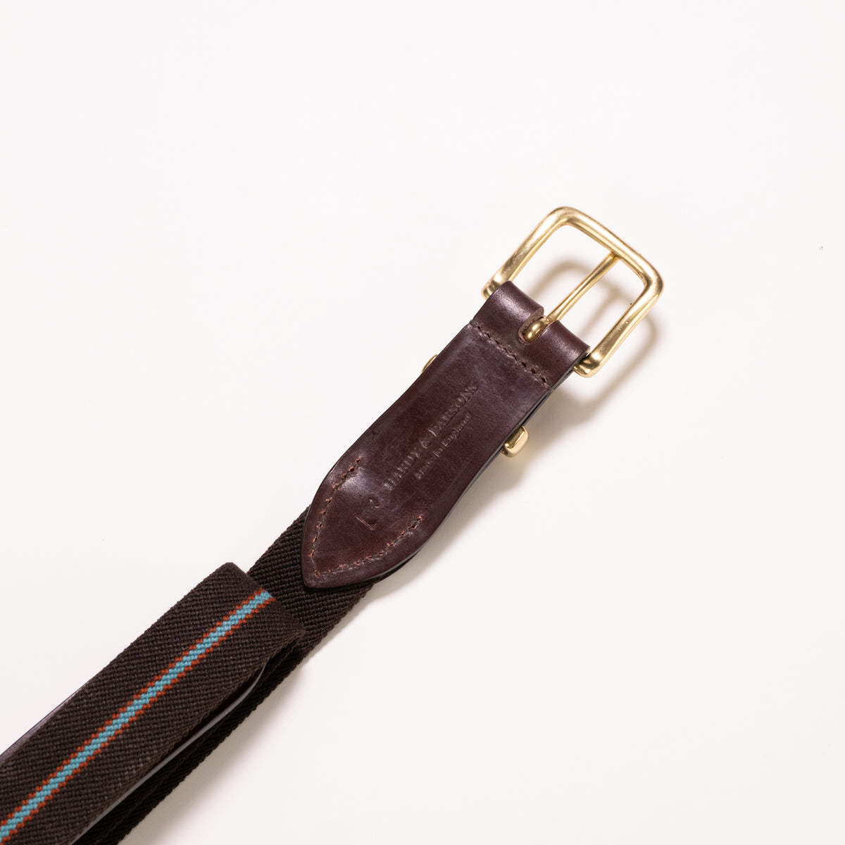 The Parsons Bredon Belt with Chestnut Leather – product photograph