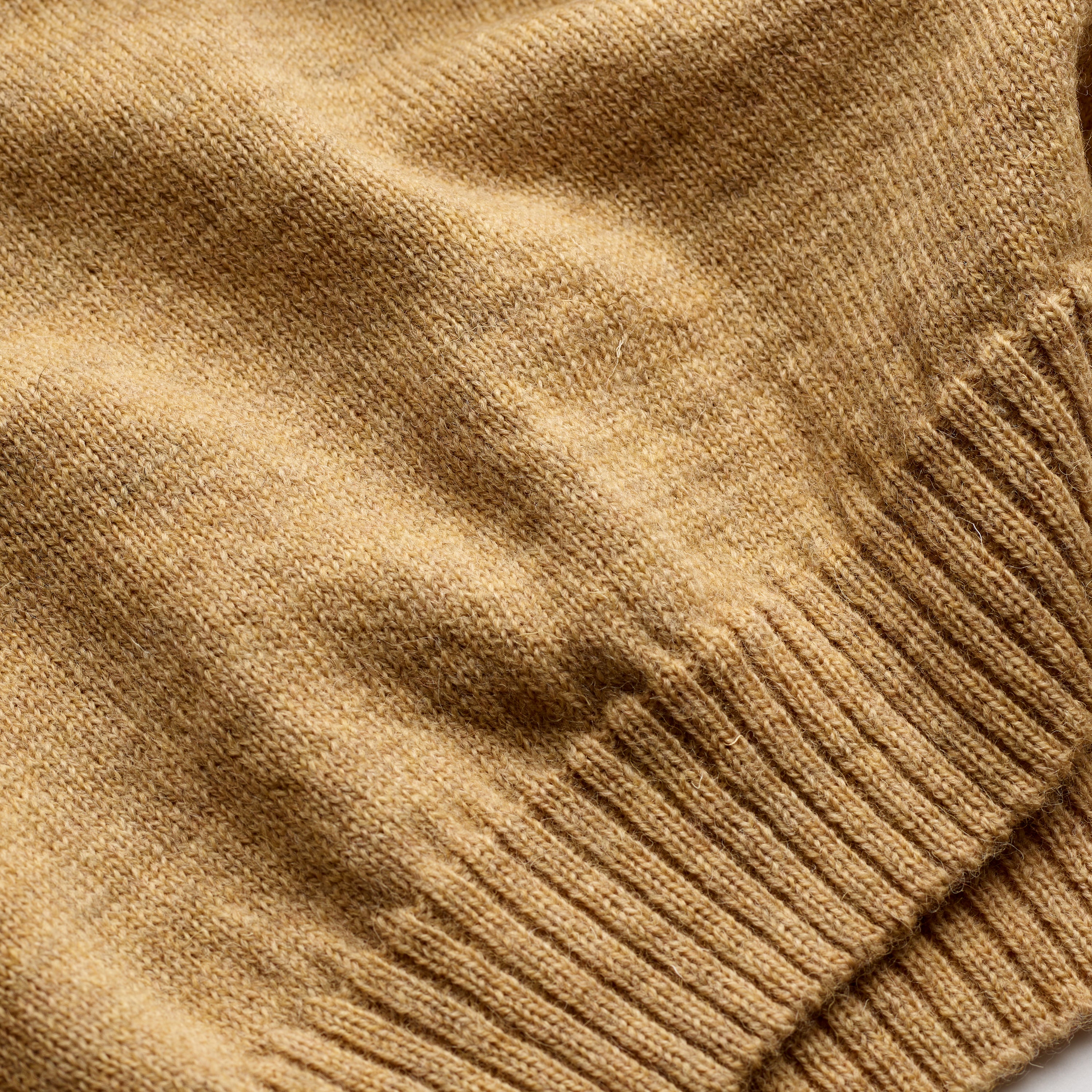 The Lightweight Crew Neck Jumper in Golden Brown