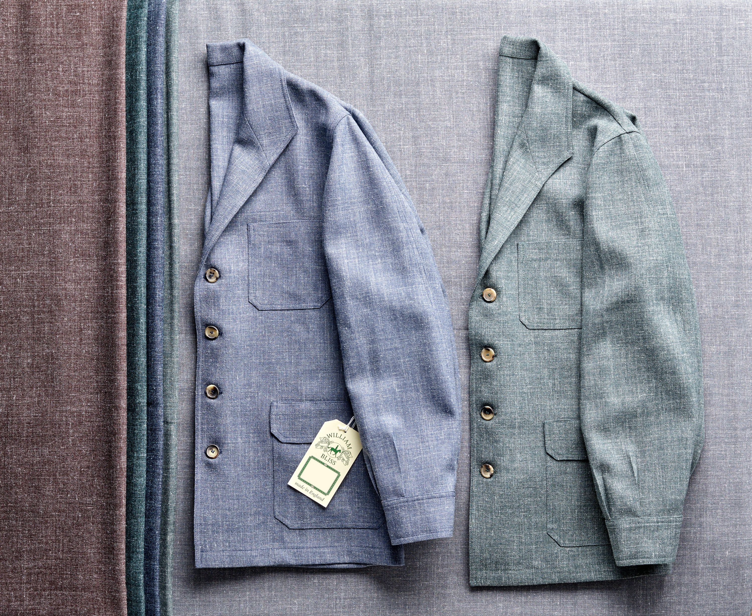 The No.1 Jacket : William Slate Blue Edition