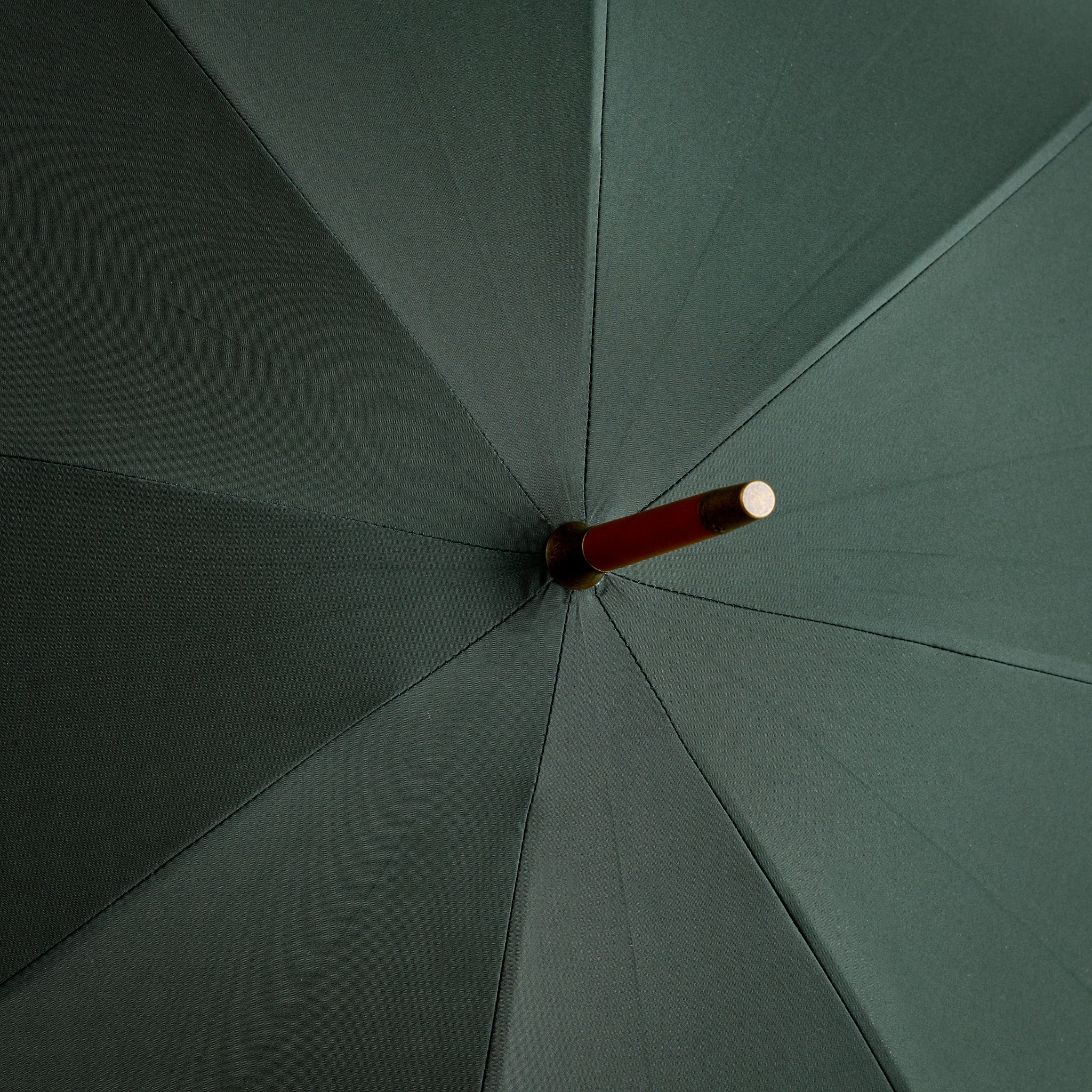 Fox Umbrellas Whangee Handle Dark Green Umbrella