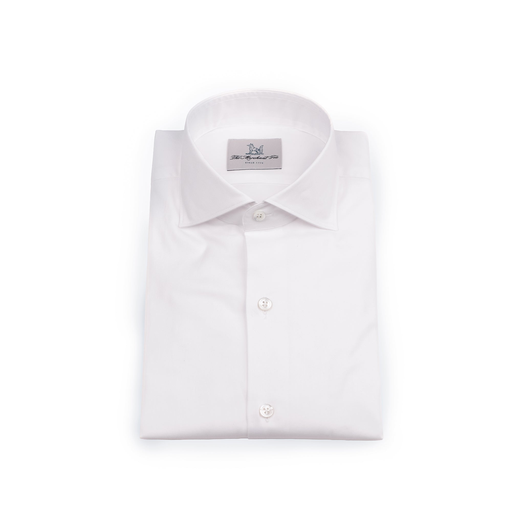 The Niven Fox Summer White Linen Shirt