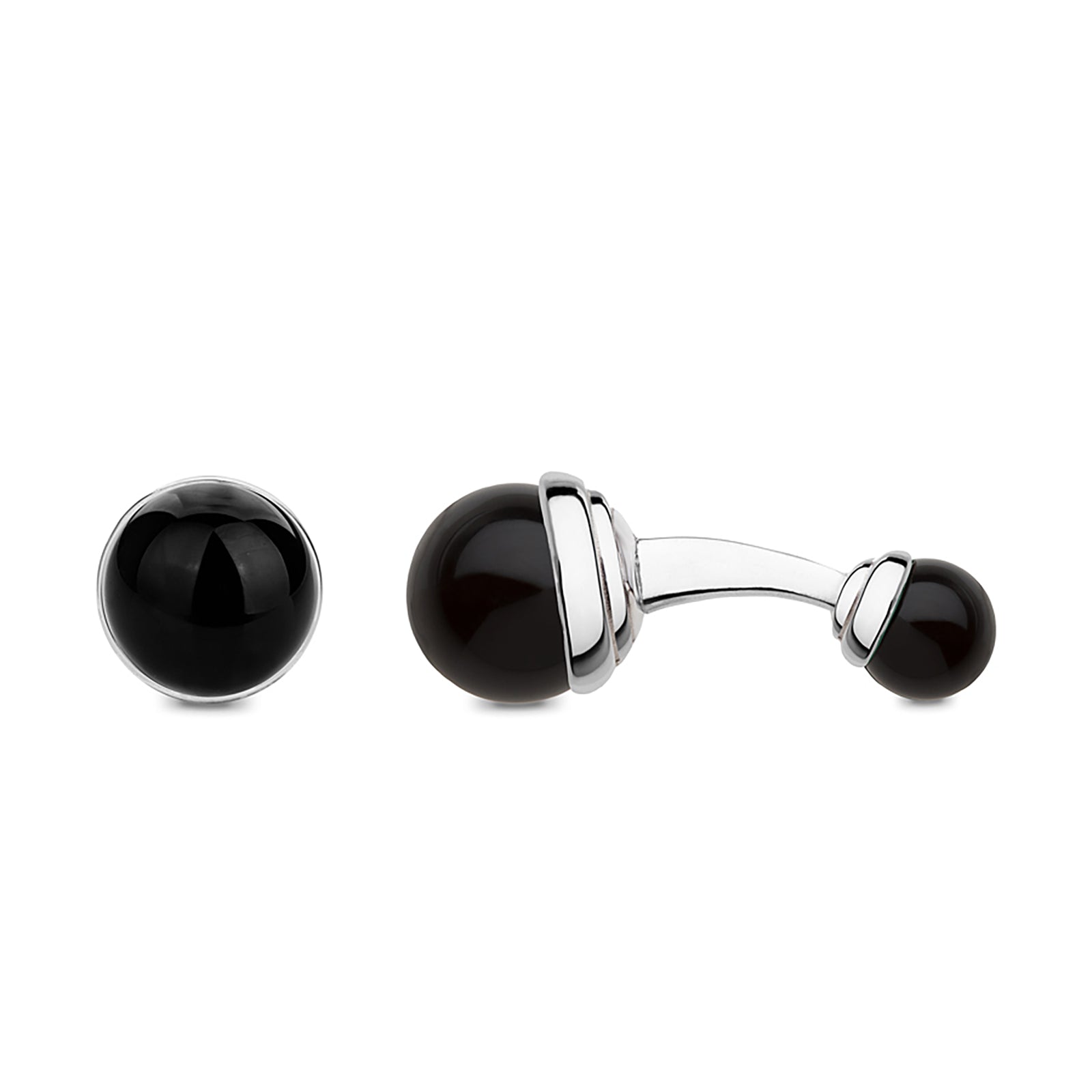 sterling-silver-mens-cufflinks-in-onyx-handcrafted jewellery 